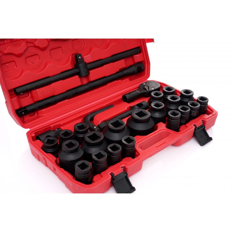 Nasadki udarowe 3/4" 12 - kątne 26 szt. KD11759