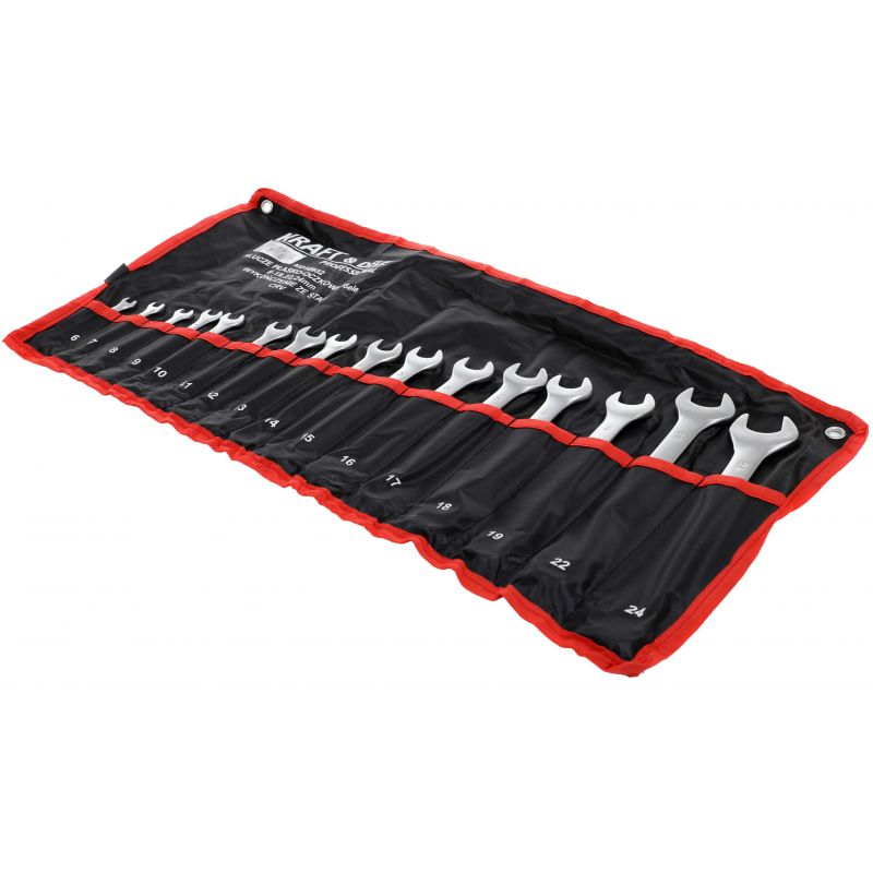 Klucze płasko-oczkowe 16el. KD10932