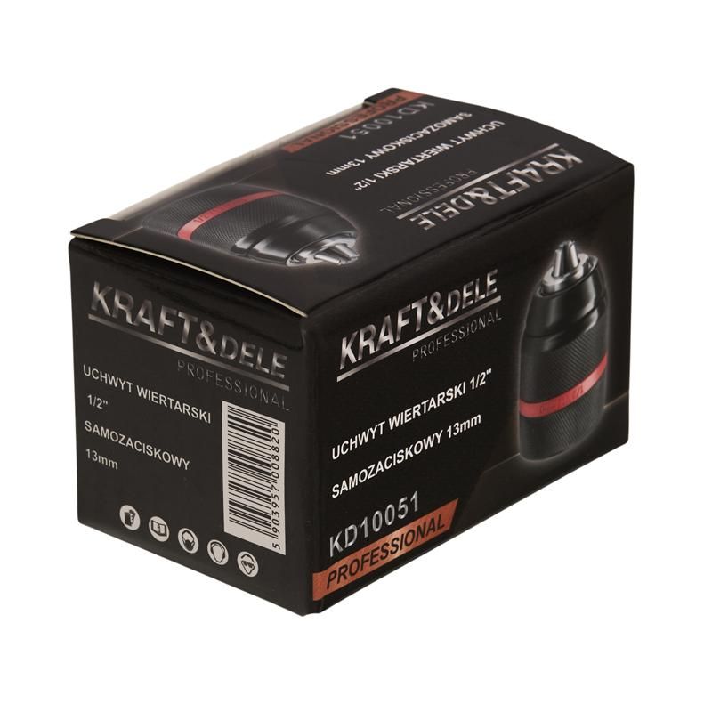 Uchwyt wiertarski 1/2" samozaciskowy 13mm KD10051