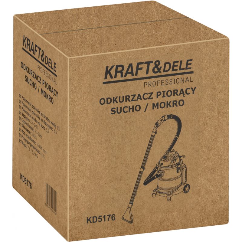 Odkurzacz sucho/mokro 1600W KD5176