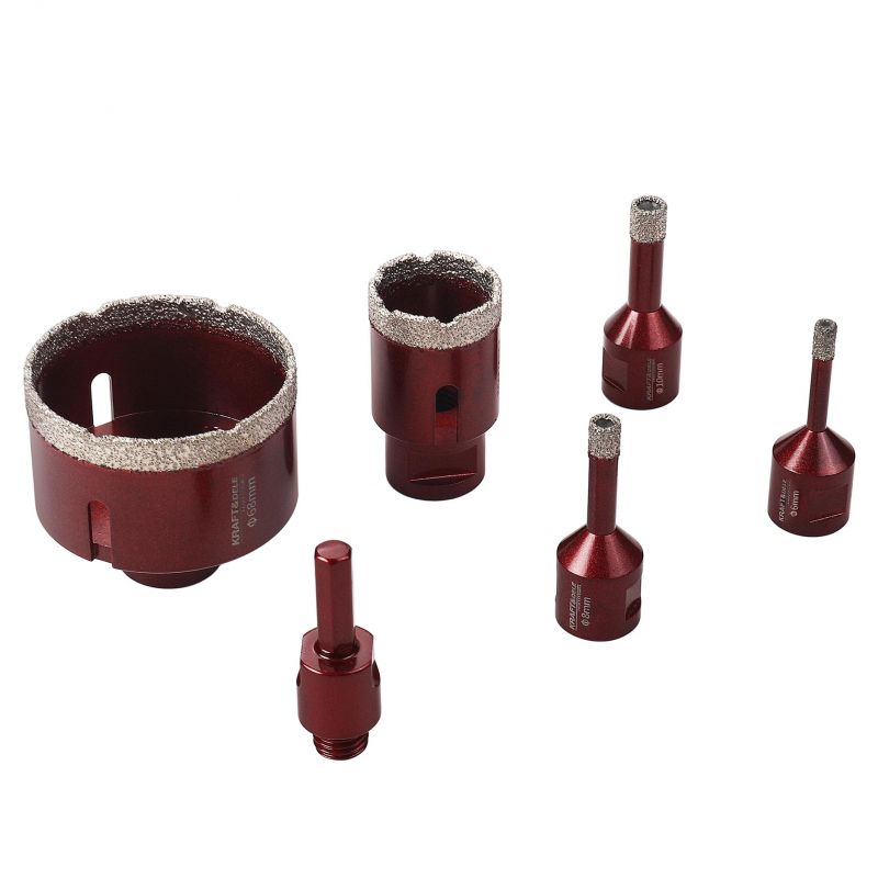 Zest. otwornic diamentowych 6EL. 6-68mm KD5953