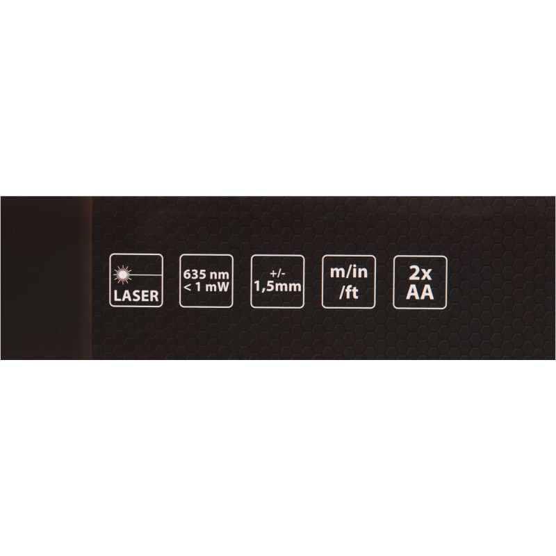 Laserowy miernik cyfrowy dalmierz 60m KD10406