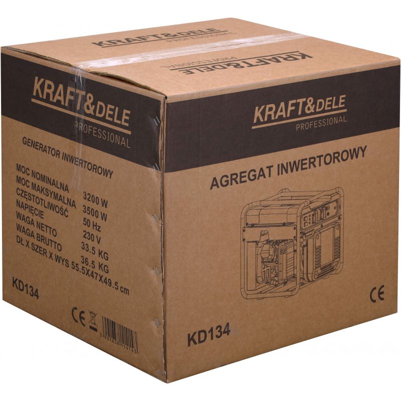 Invertorový generátor 4kW KD134