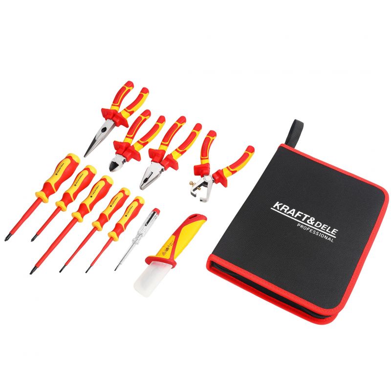 Zestaw narzędzi izolowanych 11 elementów KD5970