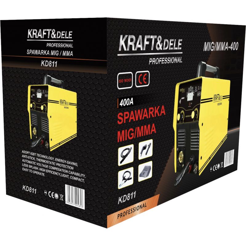 Spawarka MIG/MMA 400A KD811