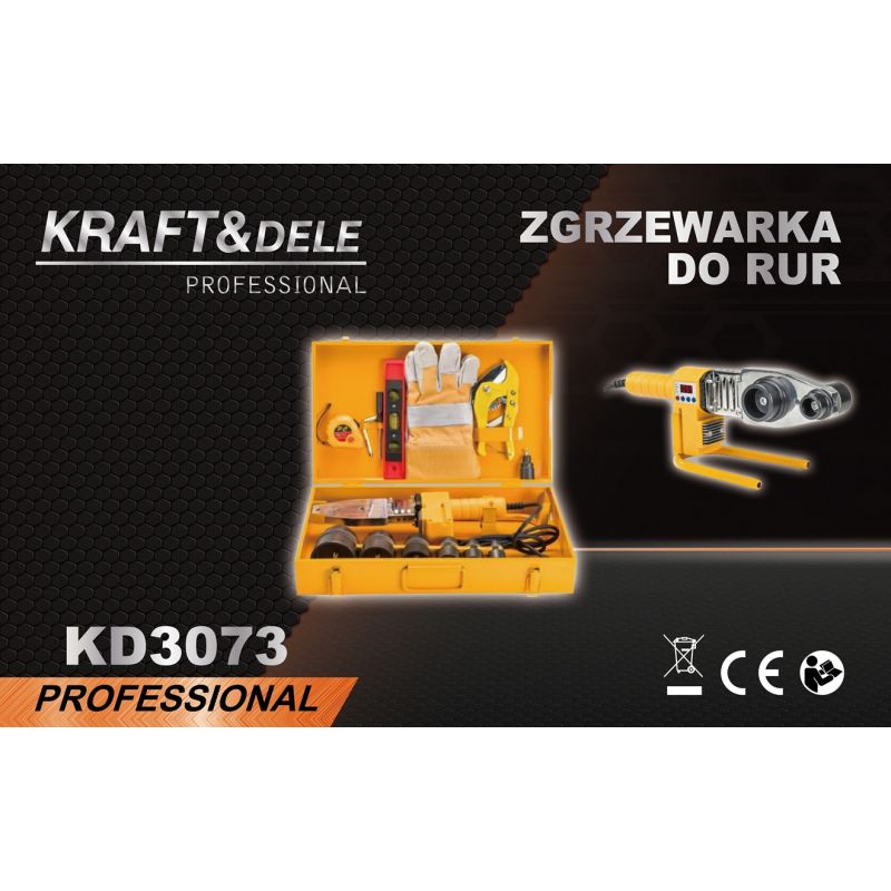 Zgrzewarka do rur 2800W LCD KD3073
