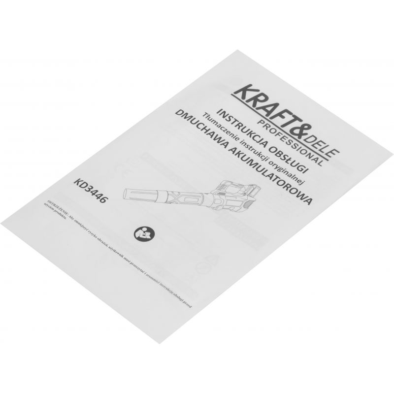 Dmuchawa akumulatorowa do liści 2x4Ah 21V KD3446
