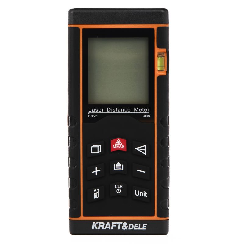 Laserowy miernik cyfrowy dalmierz 40m KD10405