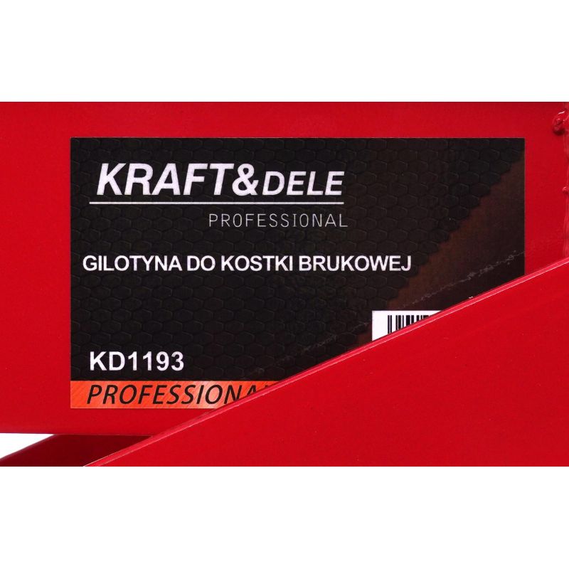 Gilotyna do kostki brukowej cegieł KD1193