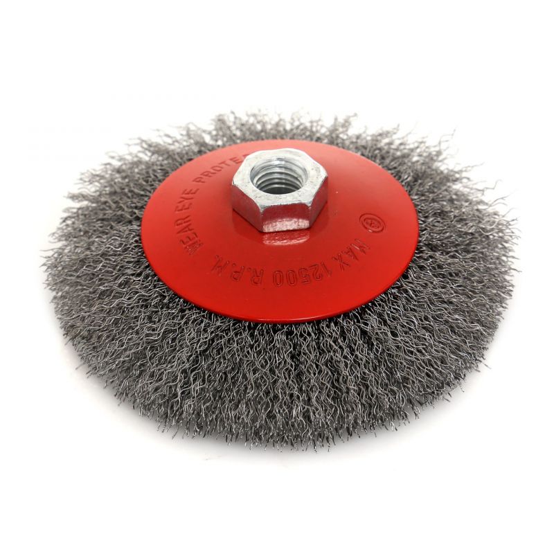 Szczotka obrotowa boczna stalowa KD10980