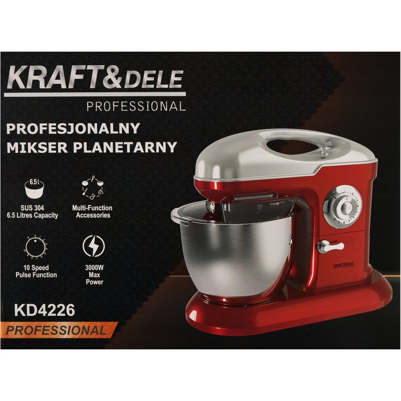 Robot kuchenny 3000W 6,5L - 10 trybów KD4226