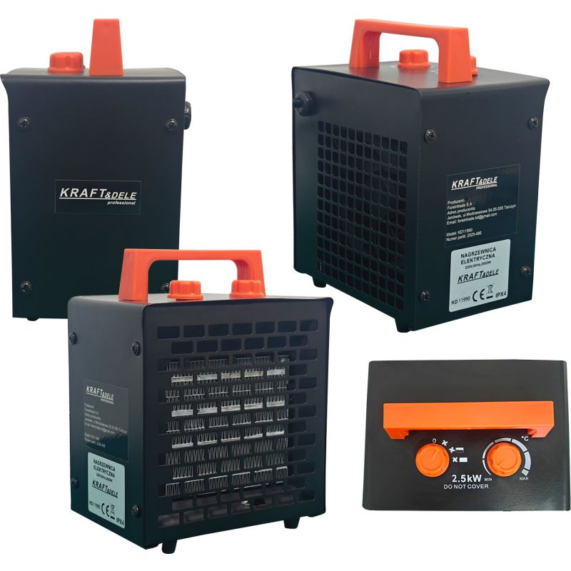 Elektrický ohrievač 2500 W, model KD11990