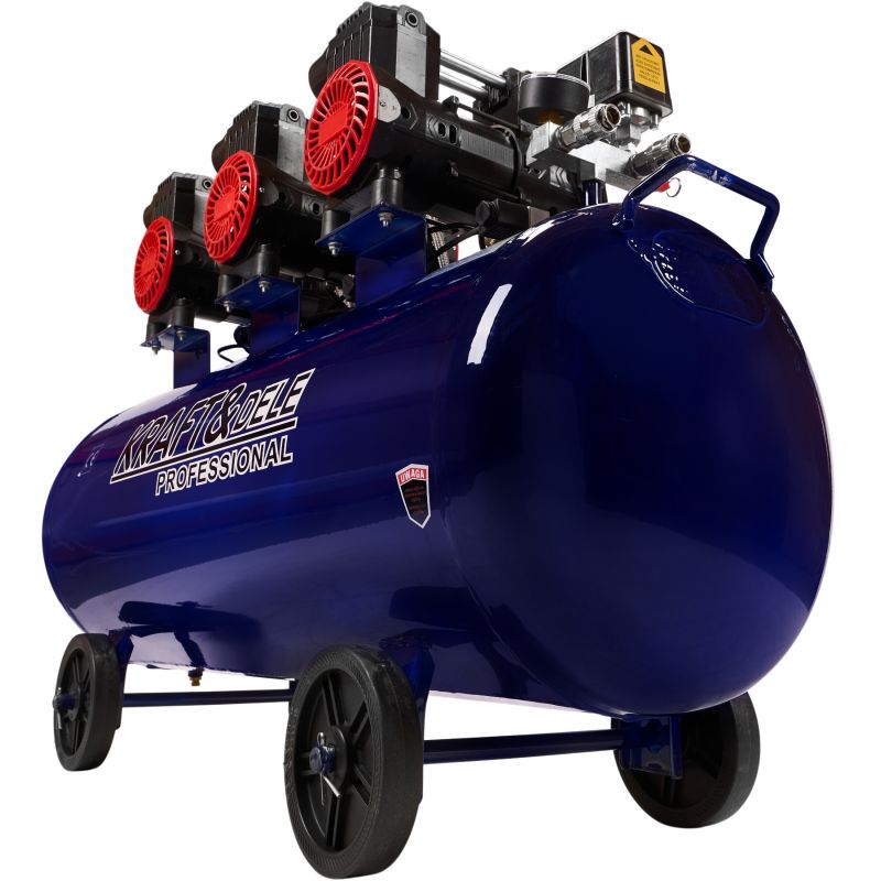 Kompresor bezolejowy 100L 6000W 660L/MIN niebieski KD4094