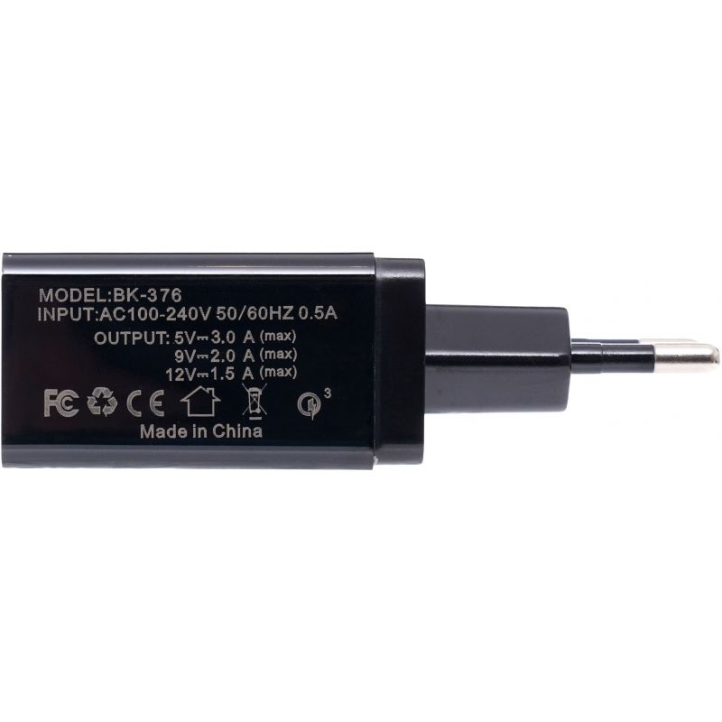 Ładowarka sieciowa QUICK CHARGE 3.0 KD1237