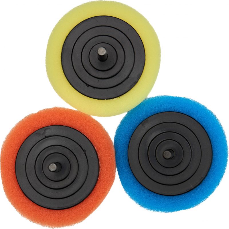 Gąbki polerskie stożek do felg 150mm zestaw 3szt. KD1592