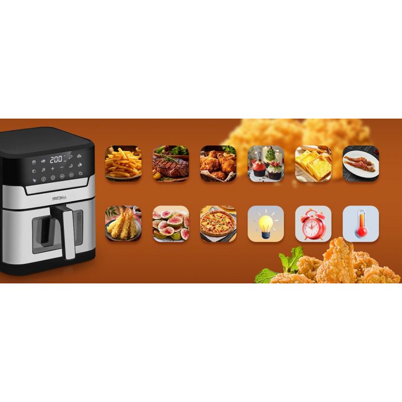 Bezolejová fritéza Airfryer 8 l, model KD4109