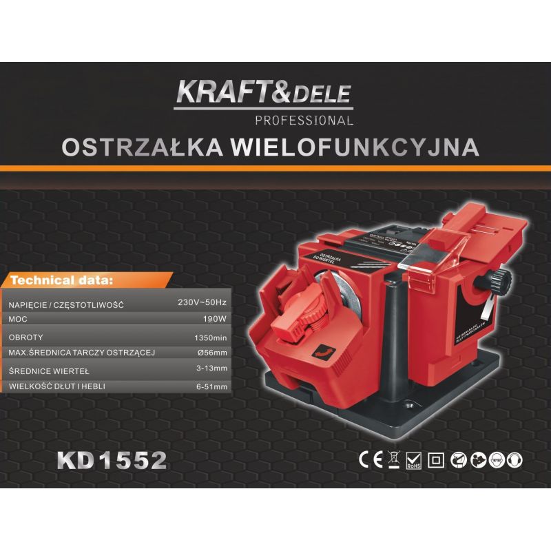 Ostrzałka wielofunkcyjna 150W KD1552