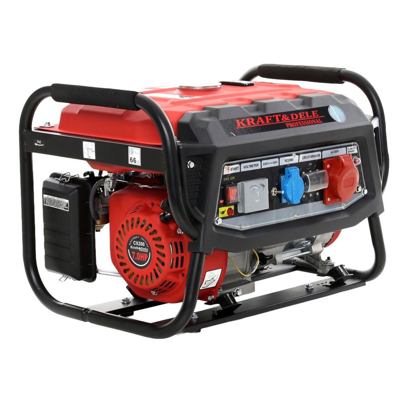 Generátor 3000 W, 12/230/380 V, model KD137