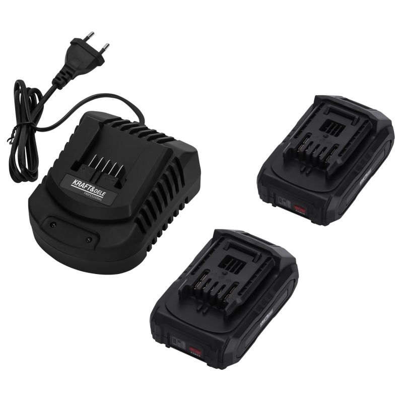 Młot udarowy akumulatorowy 21V 2J BEZSZCZOTKOWY 2 x 4Ah KD3196