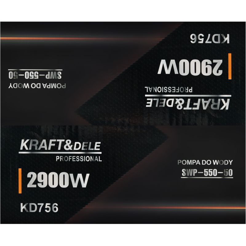 Pompa do wody z rozdrabniaczem 2900W 2" KD756
