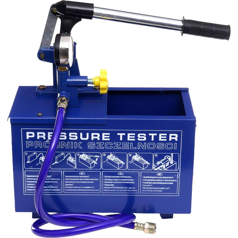 Pompa kontrolna do prób ciśnieniowych 0-40kg / 30ml / 12L KD10479