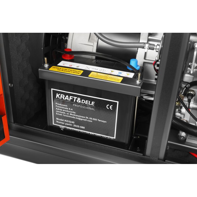 Dieselová elektrocentrála 15,5kW 230V 32A/400V KD3240