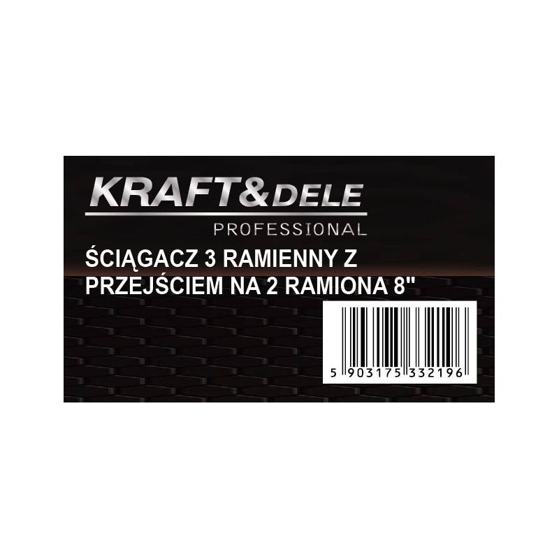 Ściągacz 3-ramienny 6'' KD10121