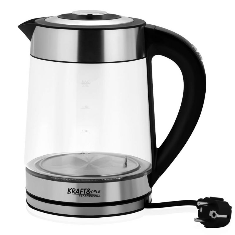 Elektrická kanvica, 2500 W, 2 l, s reguláciou teploty, model KD4119