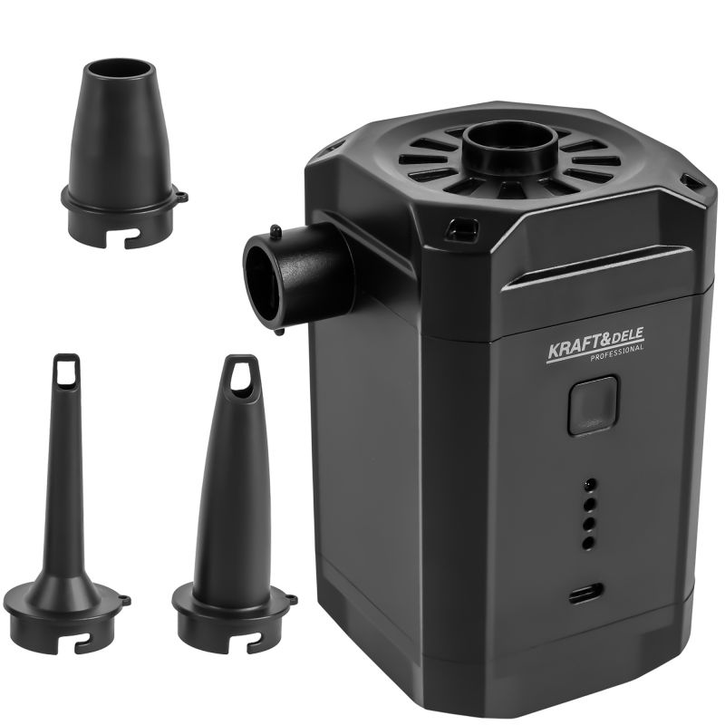 Pompka akumulatorowa usb-c 5500mAh + końcówki KD5501