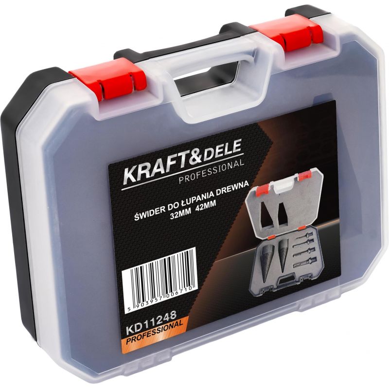 Zestaw wierteł do rozłupywania / łupania drewna 32mm / 42mm KD11248