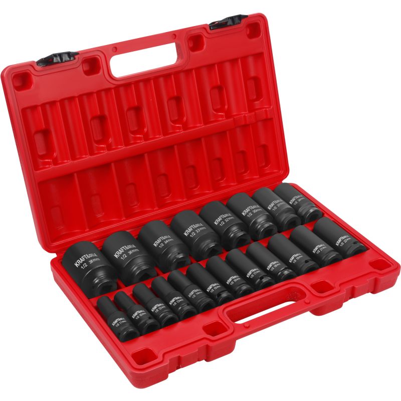 Nasadki udarowe 1/2" 20 szt KD11867