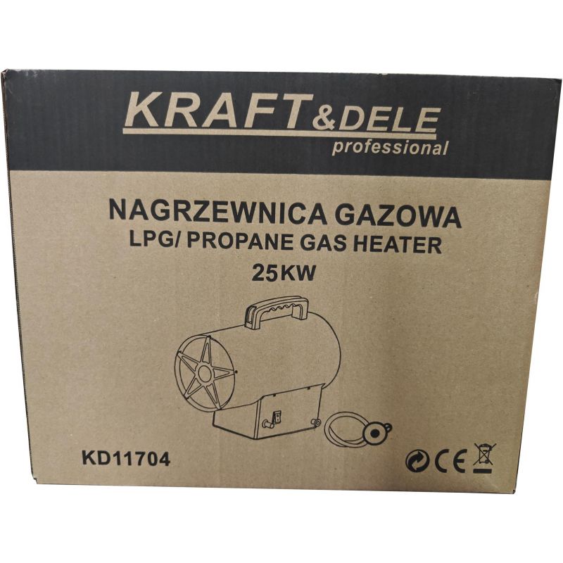 Nagrzewnica gazowa 25kW KD11704