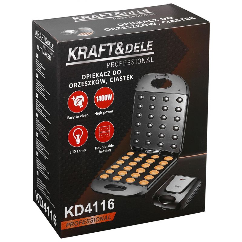 Hriankovač na sušienky, orechy 1400W KD4116