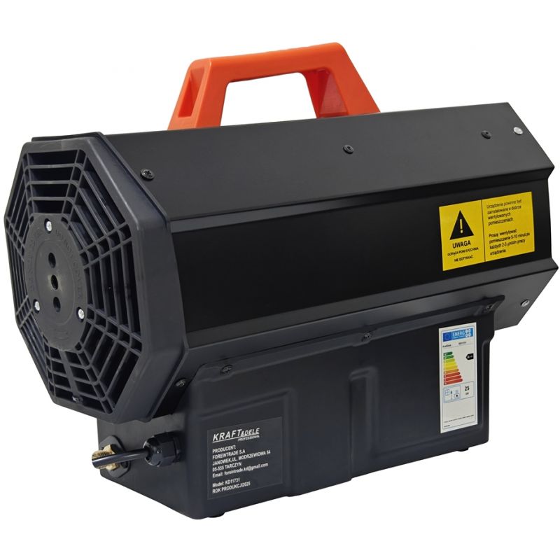 Nagrzewnica gazowa 45kW + reduktor AUTOMAT KD11732