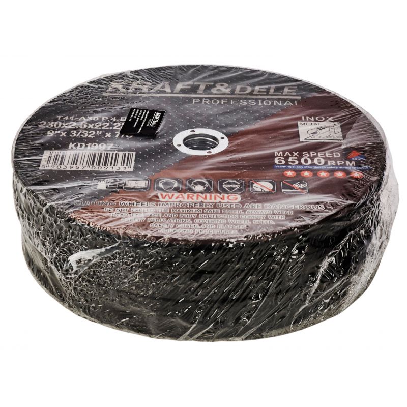 Tarcza do metalu 230x2,5x22,23 mm KD1997