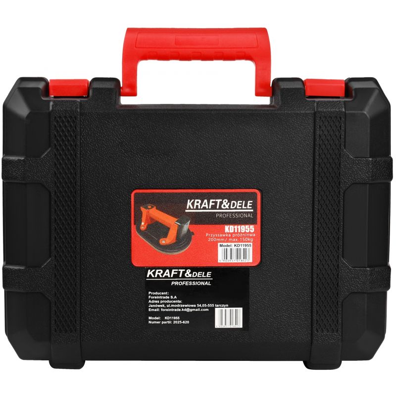 Przyssawka akumulatorowa 200mm 150kg KD11955