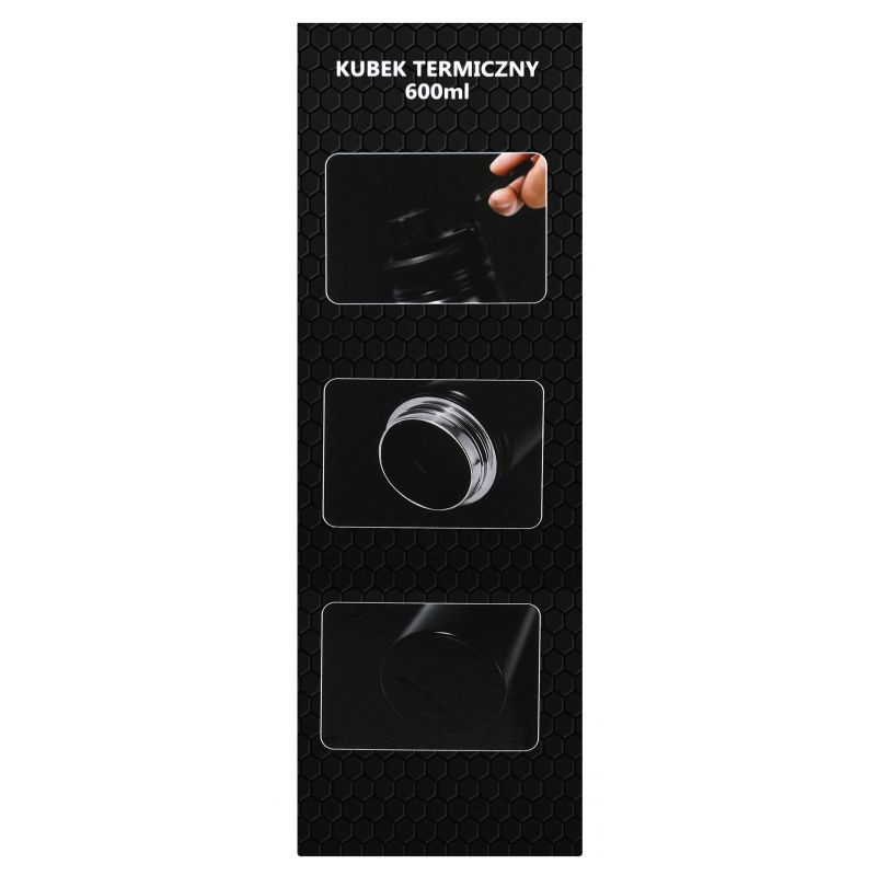 Kubek termiczny 600ml z uchwytem KD4263