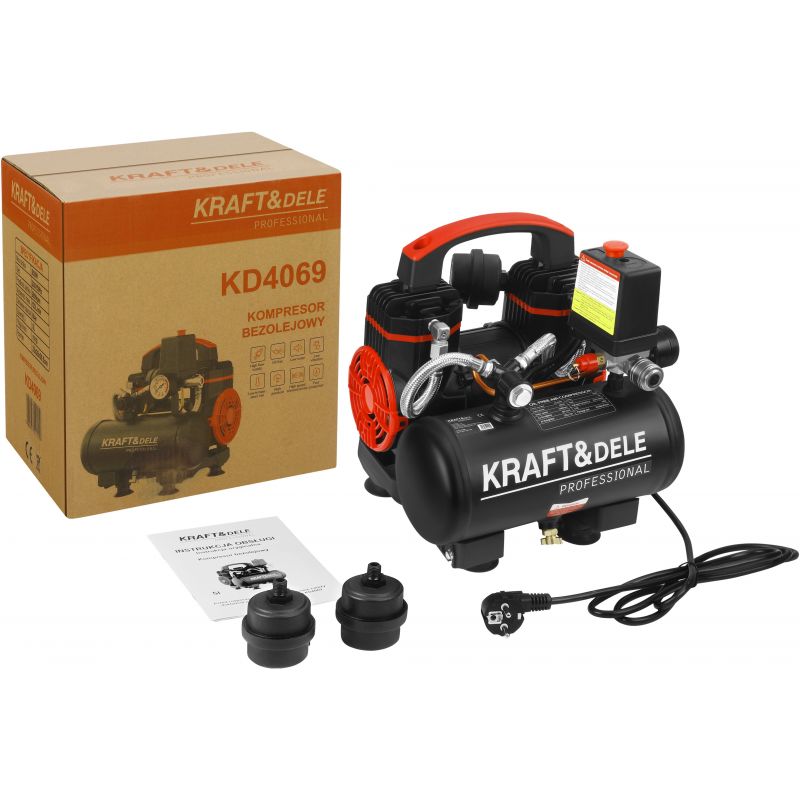 Kompresor bezolejowy 950W 5L KD4069