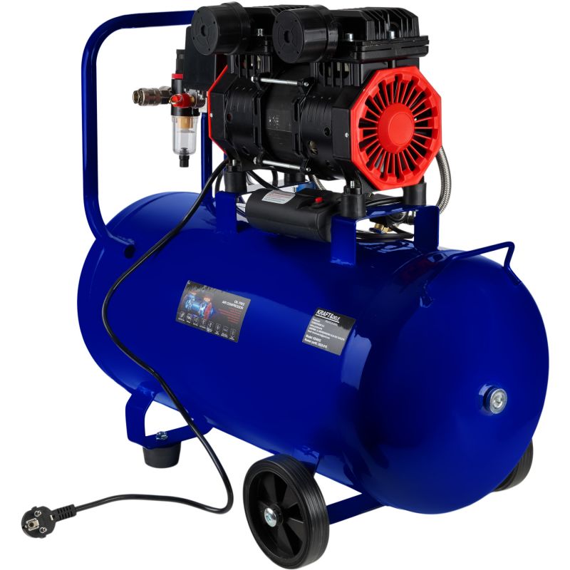 Bezolejový kompresor 50L, 1500W, 290L/min, KD4052