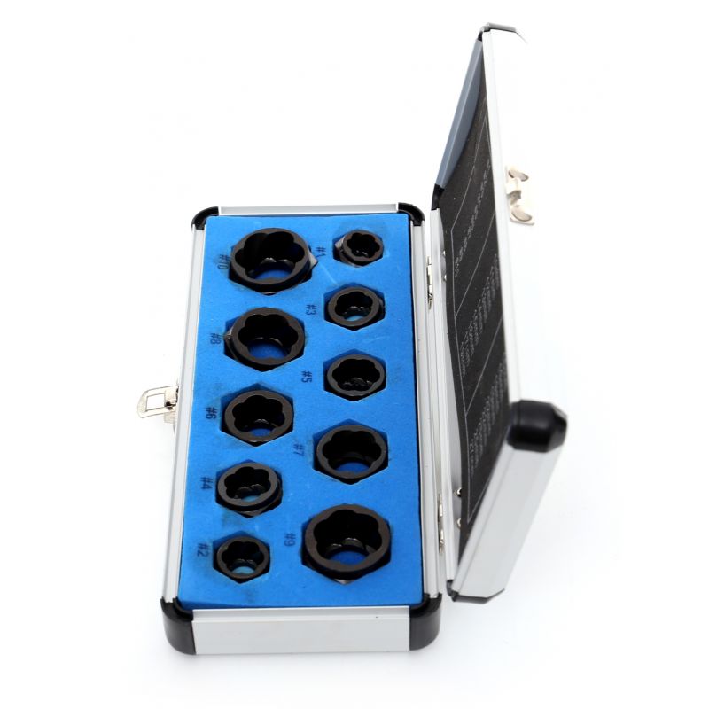 Wykrętaki do zerwanych śrub 10 szt. KD10269