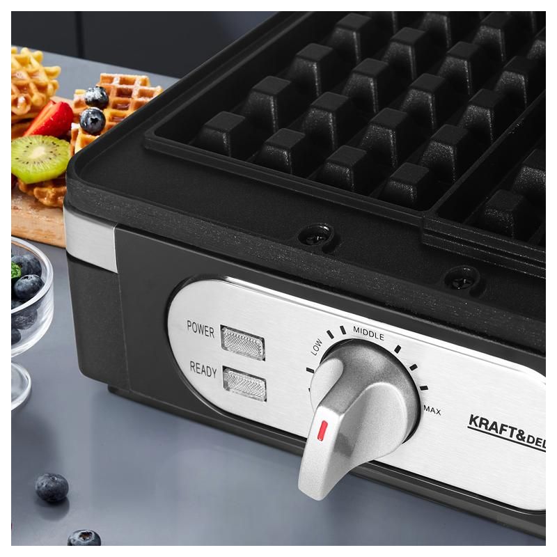 Žehlička na vafle, 2000 W, model KD4100