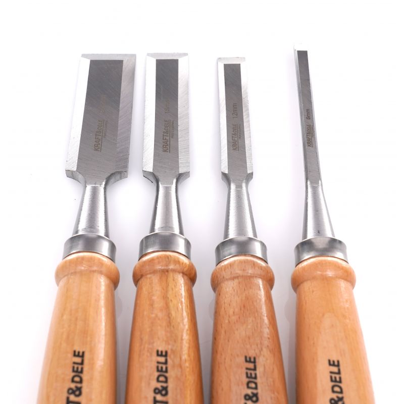 Sada tesárskych dliek 4 kusy, 6, 12, 18, 24 mm, KD11770