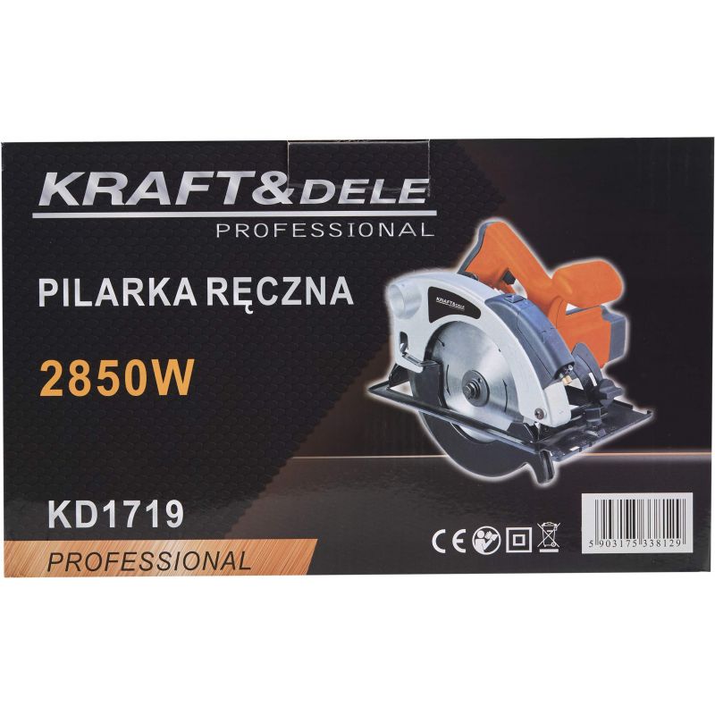 Pilarka ręczna tarczowa 2850W laser KD1719