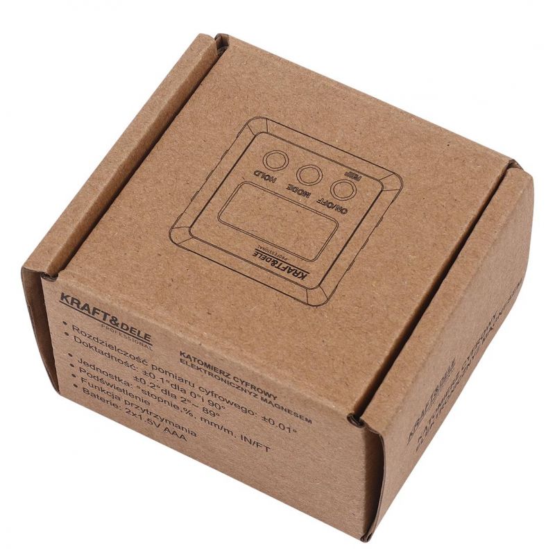 Kątomierz cyfrowy elektroniczny z magnesem KD3560