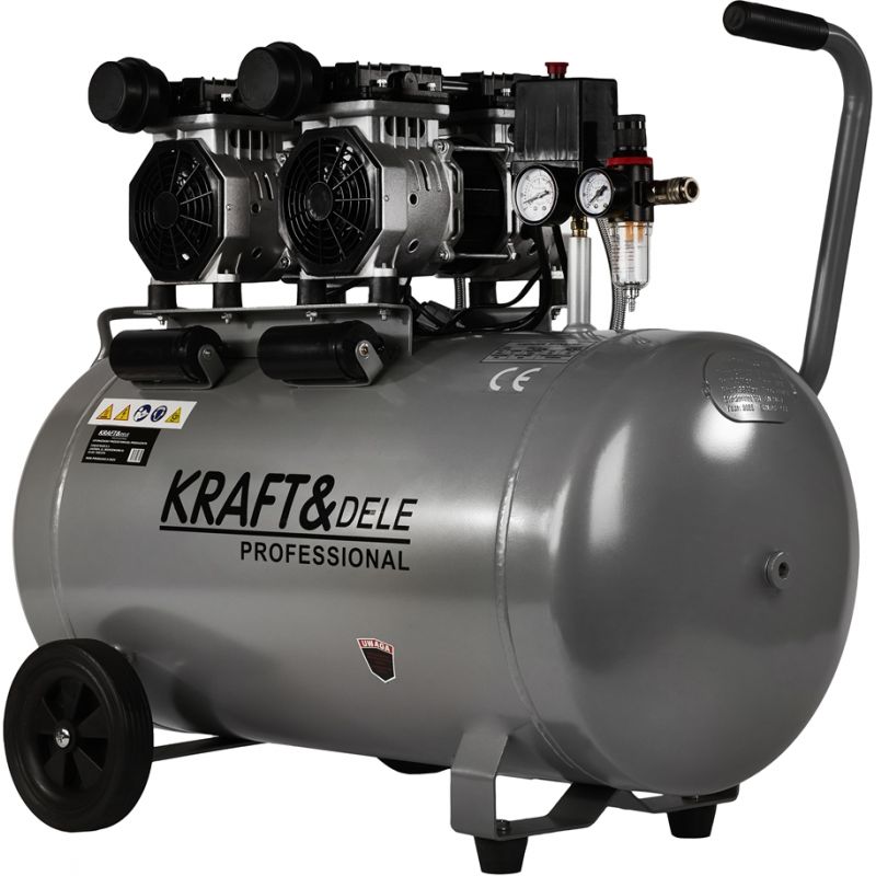 Kompresor bezolejowy 100L / 2 x 1500W KD1398