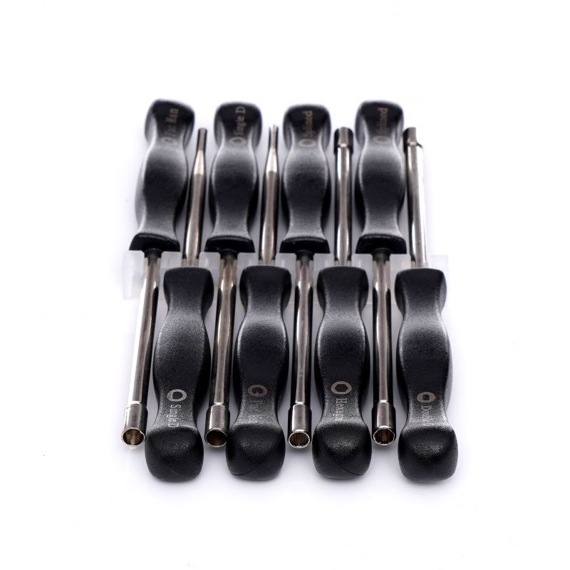 Klucze do regulacji gaźników 8SZT + szczotki KD11245