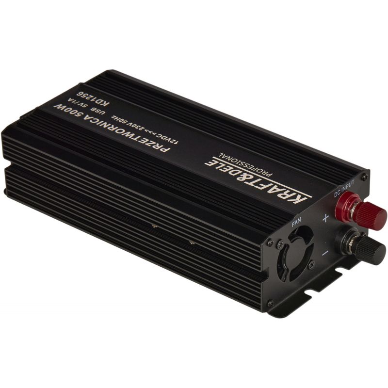 Przetwornica napięcia 12V na 230V 500/1000W CZYSTA SINUSOIDA KD1256