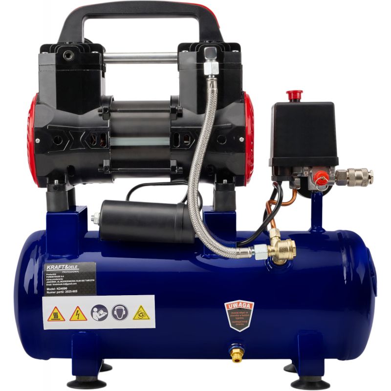 Kompresor bezolejowy 9L 230V 1200W KD4090