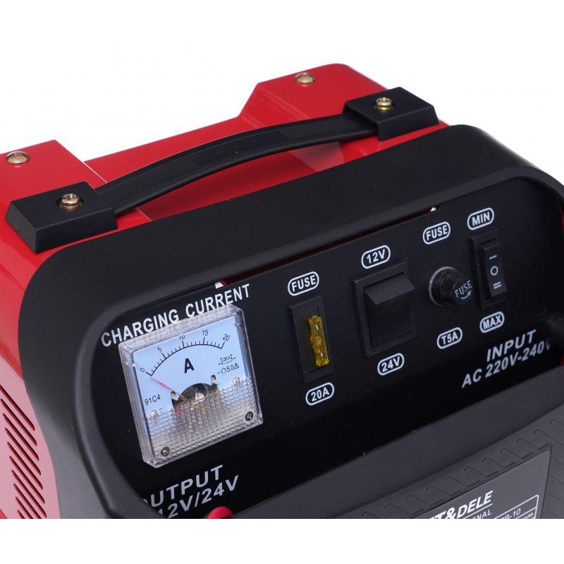 Prostownik samochodowy 12V 24V 10A 60Ah KD1905