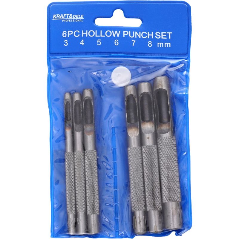 Wycinaki wybijaki do otworów 3-8mm KD11201